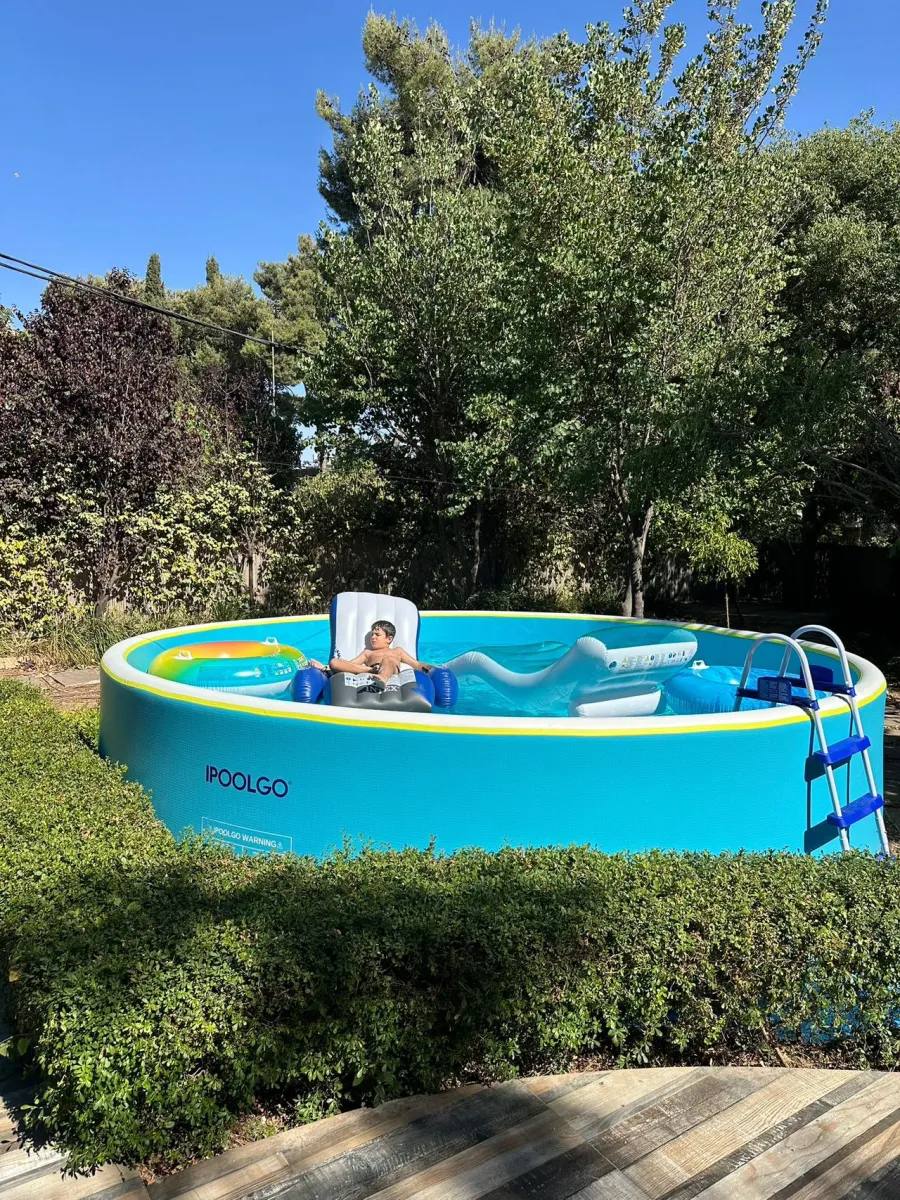 IPOOLGO POOL HOT SALE WITH MANUAL PUMP AND REPAIR KIT FREE SHIPPING