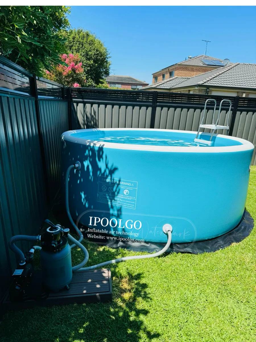 IPOOLGO POOL HOT SALE WITH MANUAL PUMP AND REPAIR KIT FREE SHIPPING